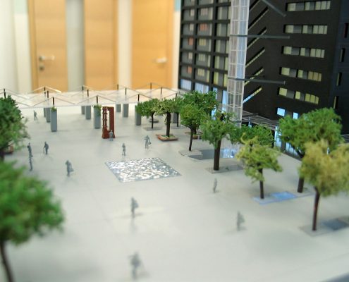 prezentačný model bytového objektu Slovany