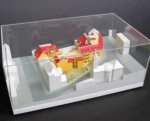 Farebný prezentačný model rekonštrukcie historických bytových objektov