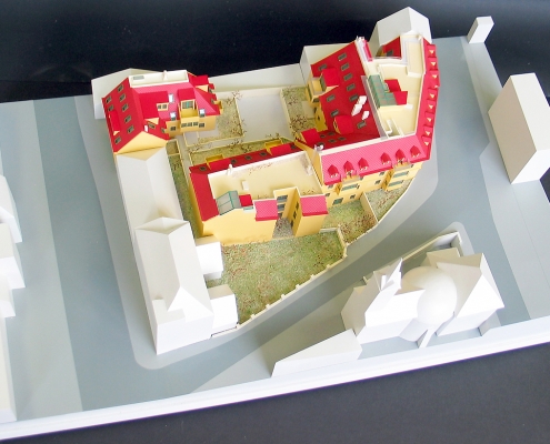 Farebný prezentačný model rekonštrukcie historických bytových objektov