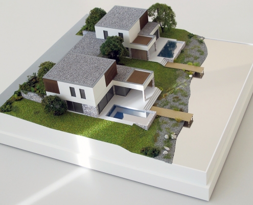 Farebný model rodinných domov